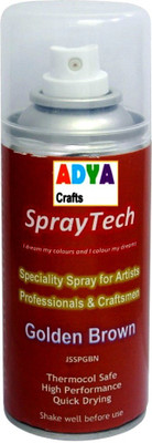 

Aadya Crafts Spray Paint Golden Brown