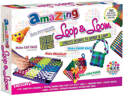 

Grab Offers Amazing Loop And Loom Easy Way For Learning Weaving And Such Activities For Kids.