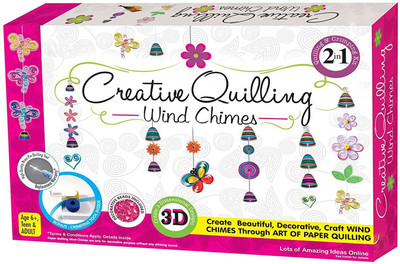 

Grab Offers Creative Quilling Wind Chimes Decoration Best Way For Increase Child Imagination For Kids.