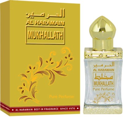 

Kivalo Ⓡ Al Haramain Pure Original Mukhallath Fragrance Perfume Oil (Attar) with Oudh, Amber - 12 ml Floral Attar(Oud (agarwood))