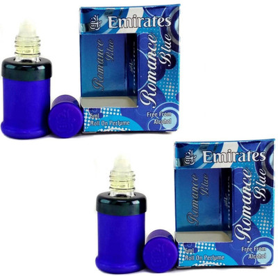 

EMIRATES Romance Blue Floral Attar LONG LASTING PACK OF 2 PC Floral Attar(Floral)