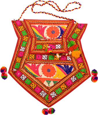 

Oxytrends Hand Embroidery Sling Bag(Multicolor, 12 L)