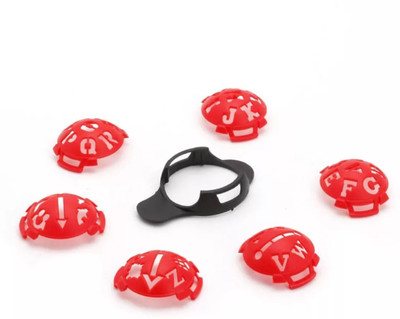 

Tour Edge Standard Marker Golf Ball Marker(Red, Set of 1)