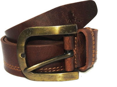 

Squid Blue Men Casual Brown Genuine Leather Belt
