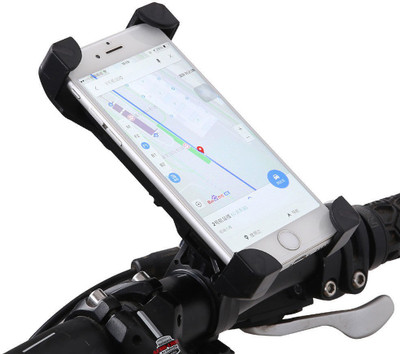 

AlexVyan Black Red Yellow( No Color Choice) 360° Degree Rotate Adjustable Universal Bike Motorcycle Cycle Mount Holder for Phone Mobile Bicycle Handlebar Mobile Phone Holder Cradle Clamp with 360 Rotation for 3.5 to 6.5 inch Apple iPhone Samsung Sony Moto