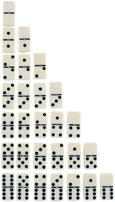 

Shoppernation Double Sixes High Quality Domino Set(Multicolor)