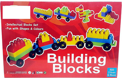 

Grab Offers Plastic Building Blocks Set - Intellectual Blocks Set For Kids(Multicolor)