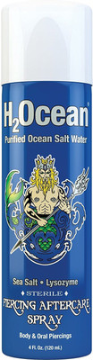 

H2Ocean Piercing Aftercare Spray, 4 Fluid Ounce(120 ml)