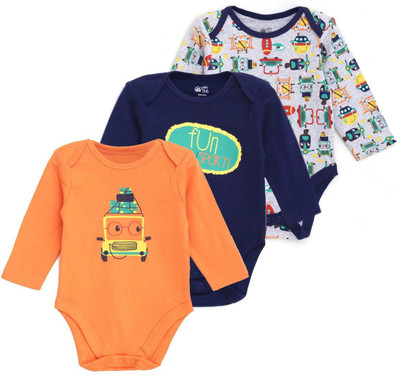 

Mini Klub Baby Boy's Multicolor Bodysuit, Multi