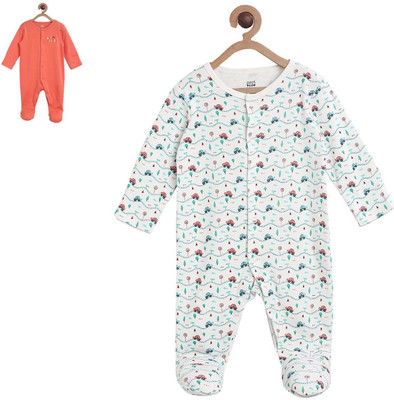 

Mini Klub Baby Boy's Multicolor Sleepsuit, Multi