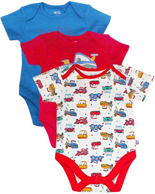 

Mini Klub Baby Boy's Multicolor Bodysuit, Multi