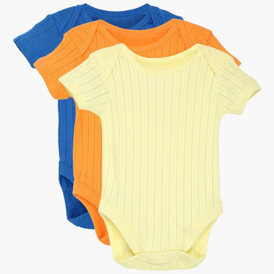 

Mini Klub Baby Boy's Multicolor Bodysuit, Blue combo