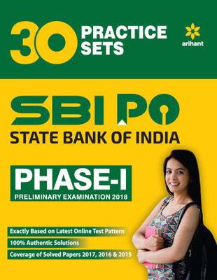 Sbi Po Phase 1 Practice Sets Preliminary Exam 2018(English, Paperback, unknown)