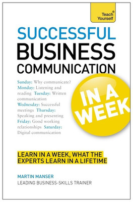 Business Communication In A Week(English, Paperback, Manser Martin)