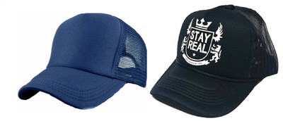 FashMade Printed Sports/Regular Cap Cap(Pack of 2)