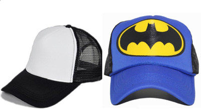 FashMade Printed Sports/Regular Cap Cap(Pack of 2)