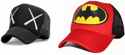 FashMade Printed Trucker Cap Cap(Pack of 2)