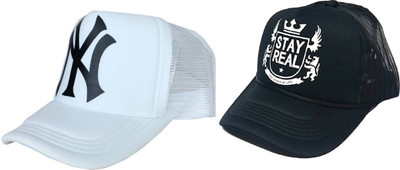 FashMade Printed Sports/Regular Cap Cap(Pack of 2)