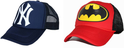 FashMade Printed Trucker Cap Cap(Pack of 2)
