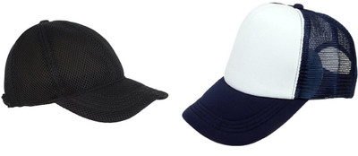 FashMade Printed Trucker Cap Cap(Pack of 2)