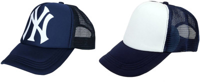 FashMade Printed Trucker Cap Cap(Pack of 2)
