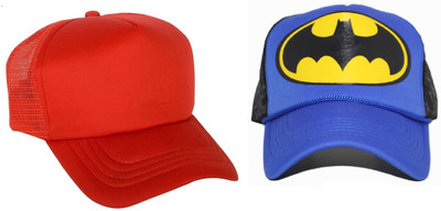 FashMade Printed Sports/Regular Cap Cap(Pack of 2)
