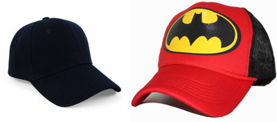 FashMade Printed Sports/Regular Cap Cap(Pack of 2)