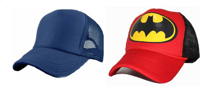 FashMade Printed Sports/Regular Cap Cap(Pack of 2)