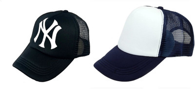 FashMade Printed Trucker Cap Cap(Pack of 2)