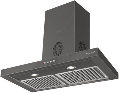 

Faber Hood STILO SLIM 3D PLUS T2S2 BK LTW 60 Wall Mounted Chimney(Black 1095 CMH)
