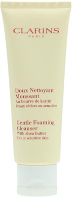 

Clarins Gentle Foaming Cleanser with Shea Butter - Dry/Sensitive Skin(125 ml)