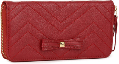 

Chemistry Casual Red Clutch