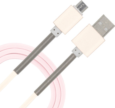 

JSTBUY SpringHead Protection Unbrakeable Mico Usb Sync & Charge Cable Type C Fast Cable For all Type C charging Phones USB C Type Cable(White)
