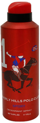 

Beverly Hills Polo Club Sport 1 Deodorant Spray - For Men (175 ml) Body Spray - For Men(175 ml)