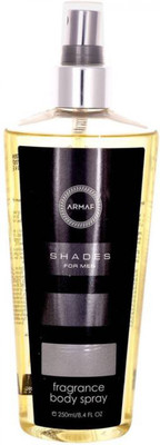 

Armaf Shades Mist For Men Fragrance Body Spray -250ml Body Mist - For Men(250 ml)