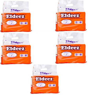 

ELDEEZ PLUS DISPOSABLE PULL-UP Adult Diapers - XL(50 Pieces)