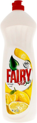 

Fairy Dish Washing Liquid - Lemon - Imported (1 Ltr Bottle) Dish Cleaning Gel(Lemon, 1000 ml)