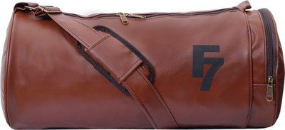 

Dee Mannequin Vintage Tan Leatherite Gym Bag(Multicolor)