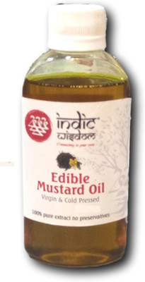 

IndicWisdom Edible Mustard oil Mustard Oil Plastic Bottle(10 ml)
