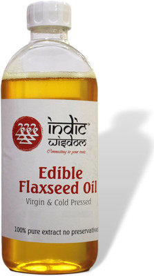 

IndicWisdom Edible Flaxseed oil Extract Oil Plastic Bottle(200 ml)