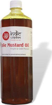 

IndicWisdom Edible Mustard oil Mustard Oil Plastic Bottle(1000 ml)