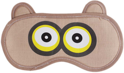 

Tootpado Eye Mask For Sleeping, Cartoon - Brown (6LNT109) - Blind Fold For Travel or Daily Use(50 g)