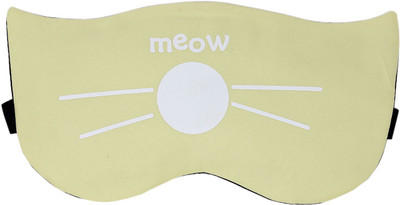 

Tootpado Eye Mask For Sleeping With Gel, Cat - Yellow (6LNT267) - Blind Fold For Travel or Daily Use(50 g)