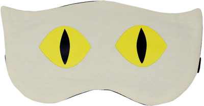 

Tootpado Eye Mask For Sleeping With Gel, Cartoon - Cream (6LNT288) - Blind Fold For Travel or Daily Use(50 g)