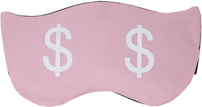 

Tootpado Eye Mask For Sleeping With Gel, Dollar - Light Pink (6LNT291) - Blind Fold For Travel or Daily Use(50 g)