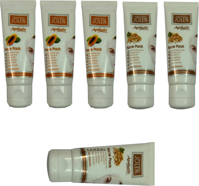 

Jolen PAPAYA FACE PACK 50 GM+SANDAL FACE PACK 50 GM(50 g)