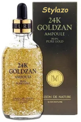

stylazo 24k Gold Serum Goldzan Ampoule 99.9% Pure Gold 100ml(100 ml)