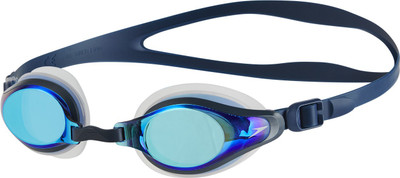 

Speedo M. Supreme Mirror Goggles Swimming Goggles(Blue), Navy blue