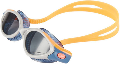 

Speedo FUTURA BIOFUSE FSEAL TRI GOGGLE AF - ORANGE/SMOKE Swimming Goggles(Orange, Black)