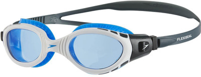 

Speedo FUTURA BIOFUSE FLEXISEAL GOGGLE ADULT - OXID GREY/WHITE/BLU Swimming Goggles(Grey, Blue), Oxid grey/white/blue